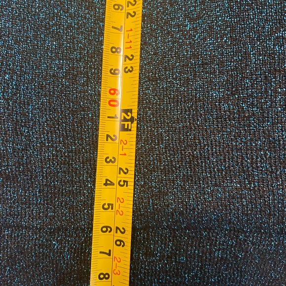 Women's Laura Petite Blue & Black Sweater Size M - Picture 8 of 8